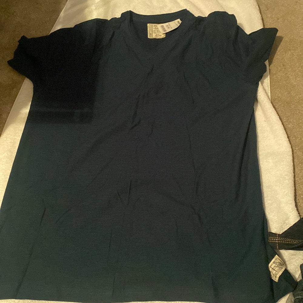 Selling a straight green shirt, never worn!
